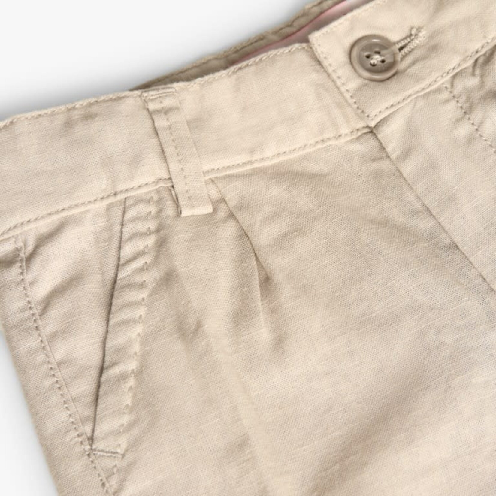 Boboli Boboli Linen bermuda shorts for baby boy -BCI saber 711065
