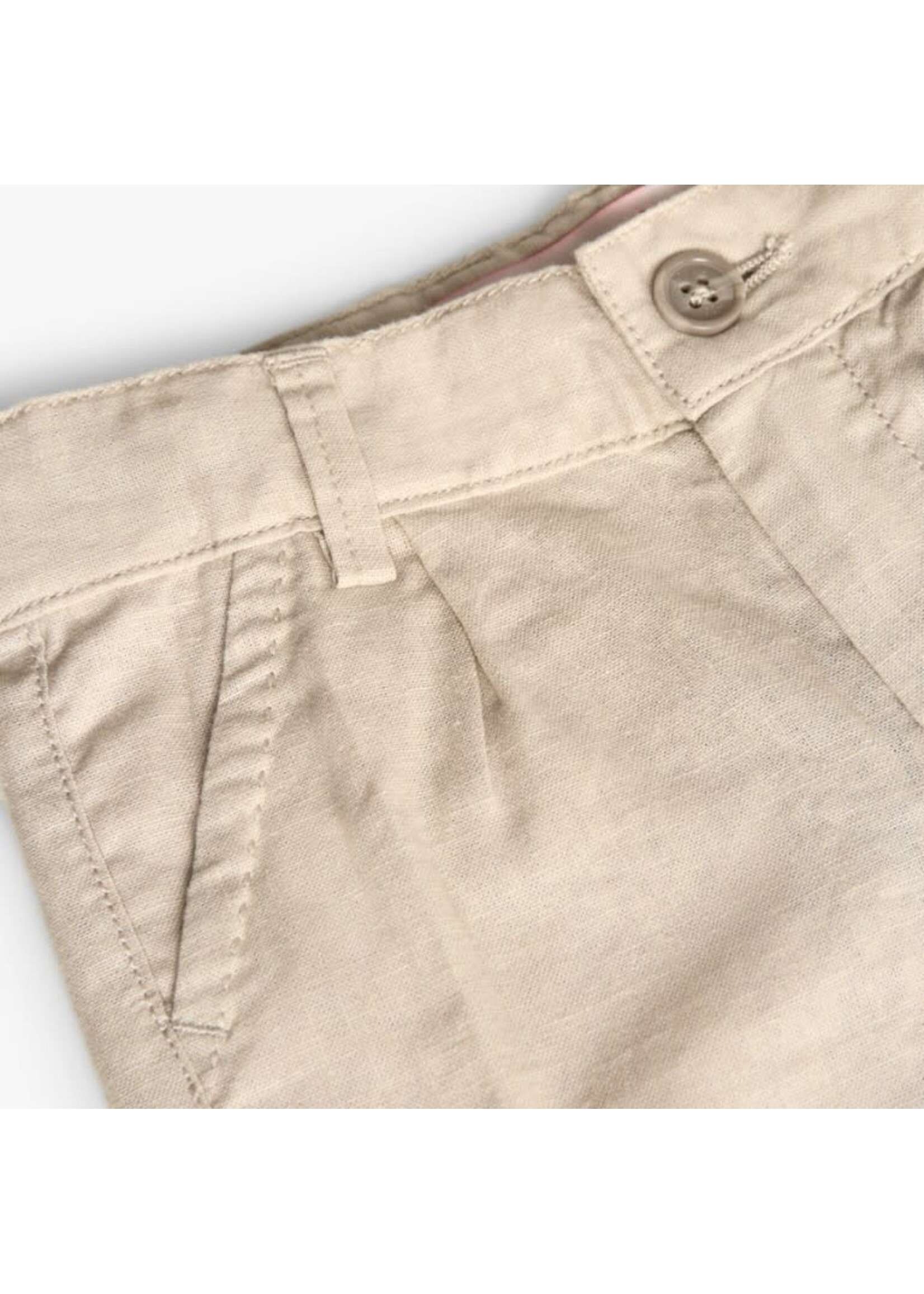 Boboli Boboli Linen bermuda shorts for baby boy -BCI saber 711065