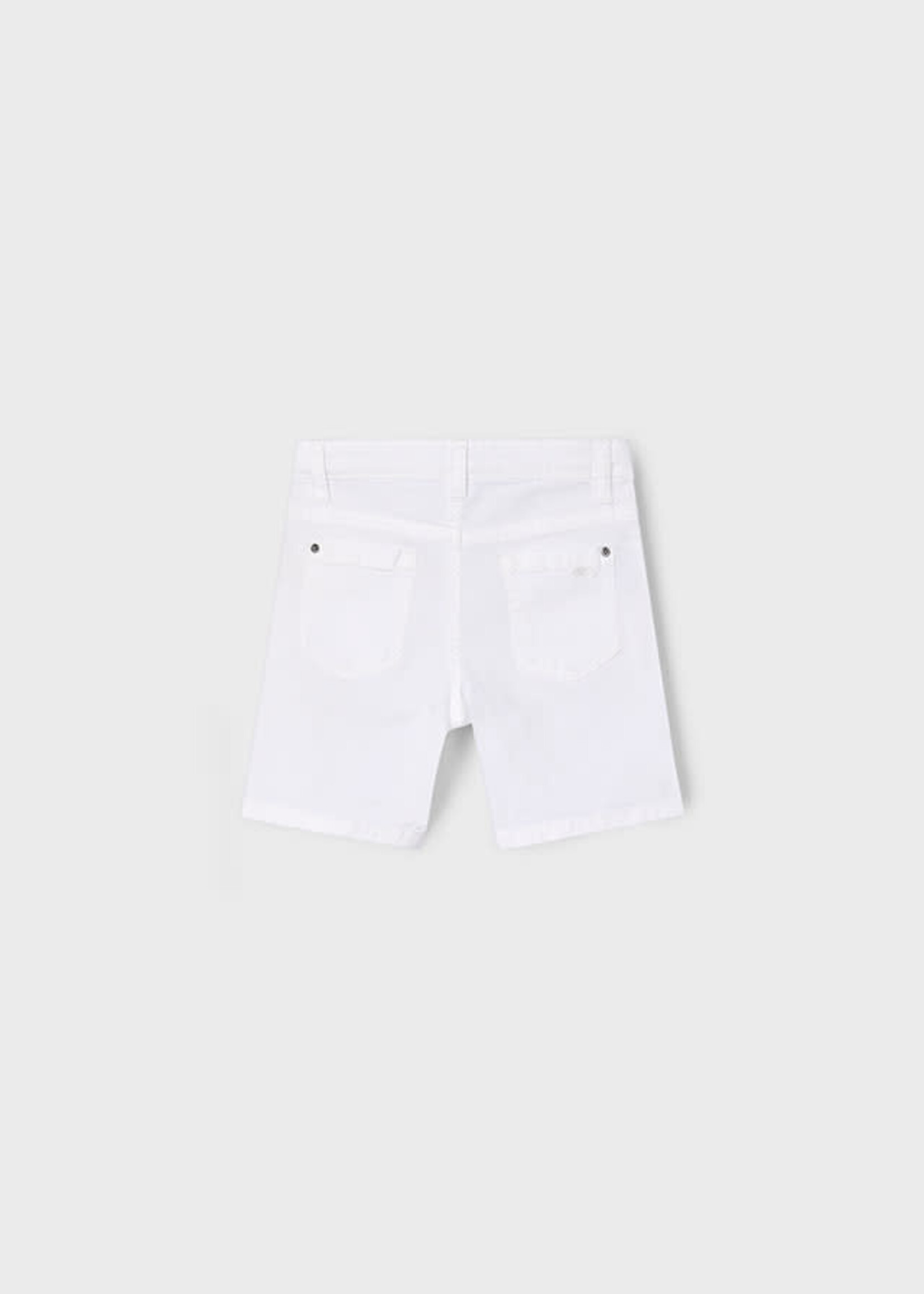 Mayoral Mayoral Basic 5 pockets twill shorts White - 25 00204