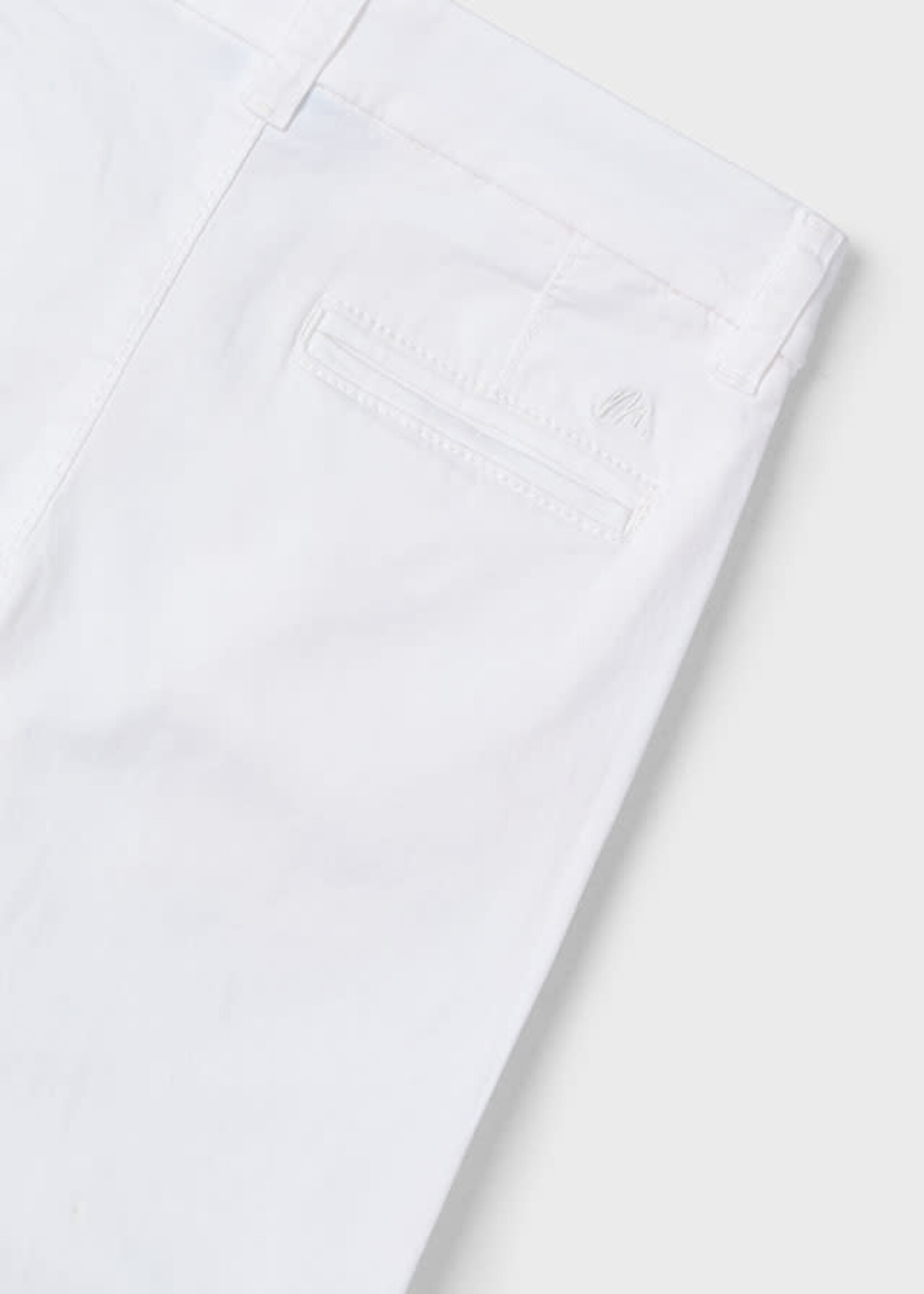 Mayoral Mayoral Twill basic trousers White - 25 00512