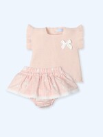 Mac Ilusion Mac Ilusion Jersey desmangado y culotte faldita estampada PLUMETI DUCKS Nude B