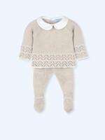 Mac Ilusion Mac Ilusion Traje 2P cuello bebe BARQUITOS BONA Natural B