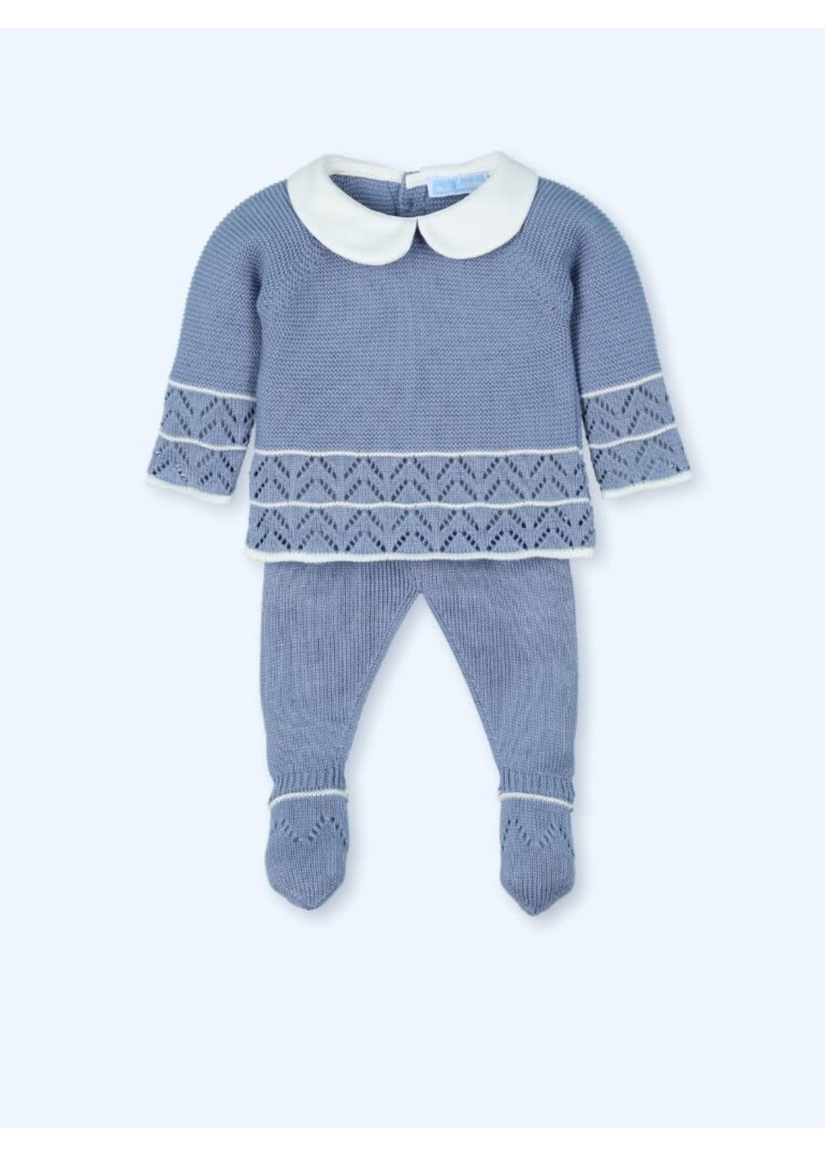 Mac Ilusion Mac Ilusion Traje 2P cuello bebe BARQUITOS BONA Natural B