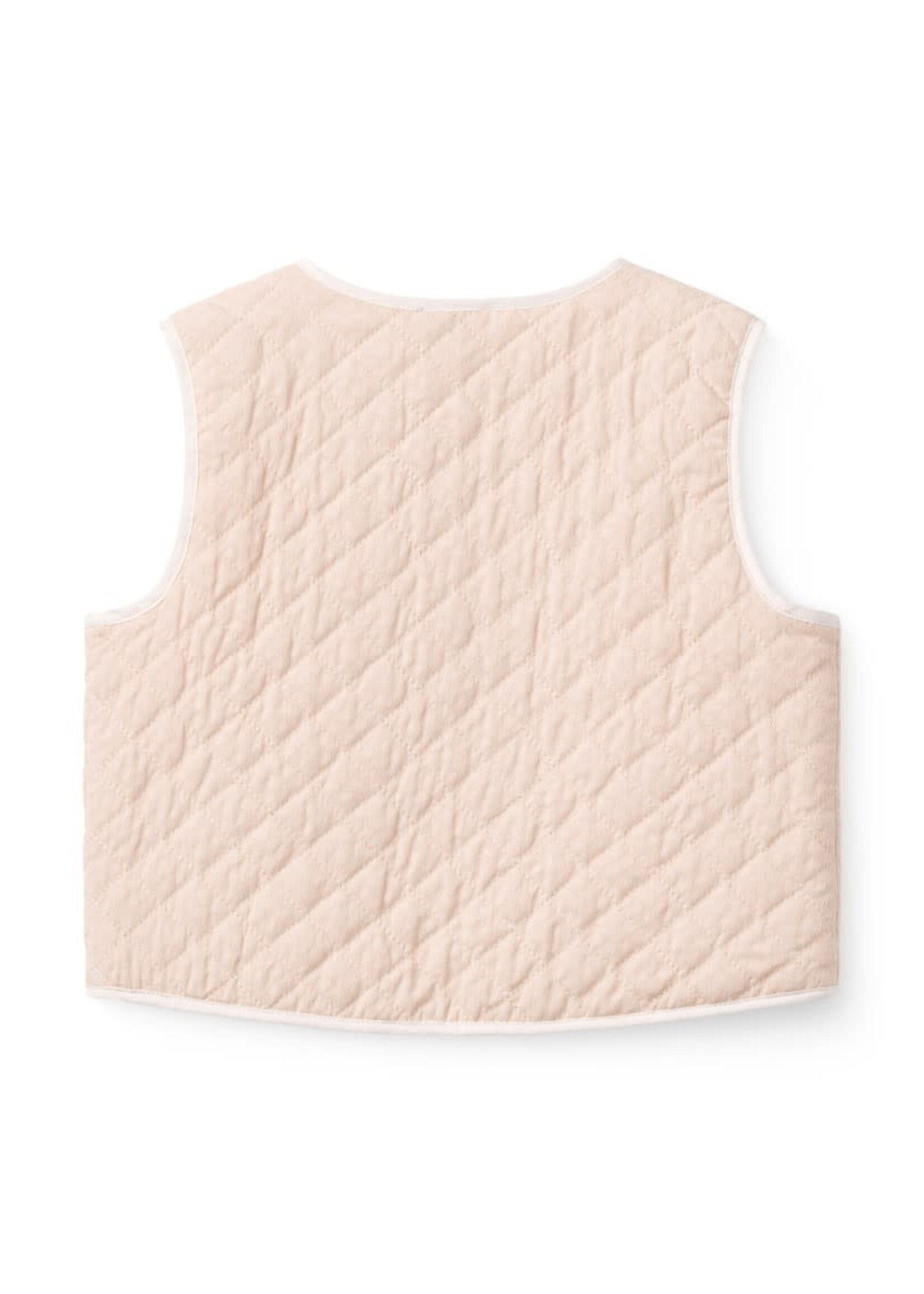 Copenhagen Colors Copenhagen Colors QUILTED  VEST DUSTY ROSE COMB. 261-245-600