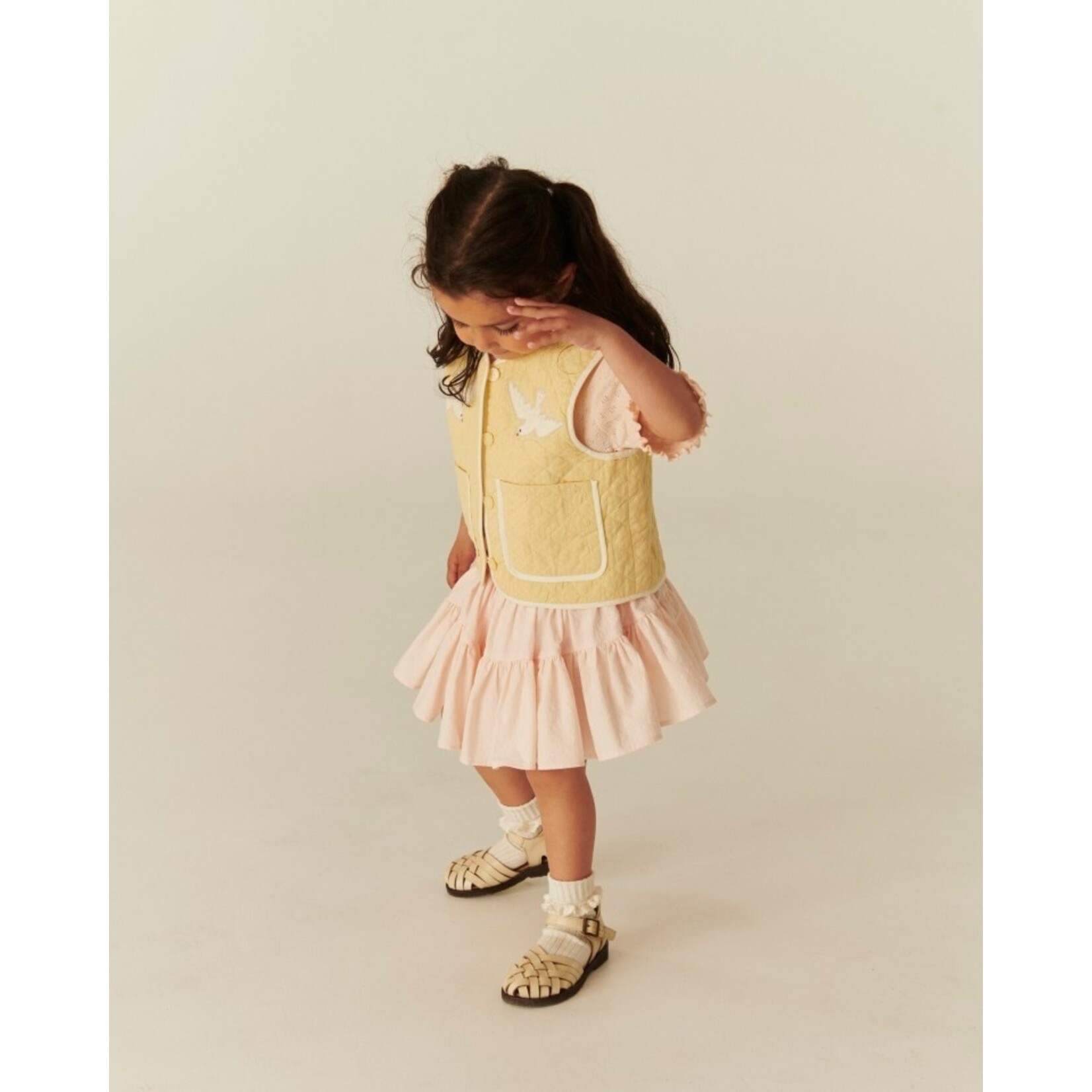 Copenhagen Colors Copenhagen Colors SKIRT W. TULLE LINING DUSTY ROSE 261-240-402