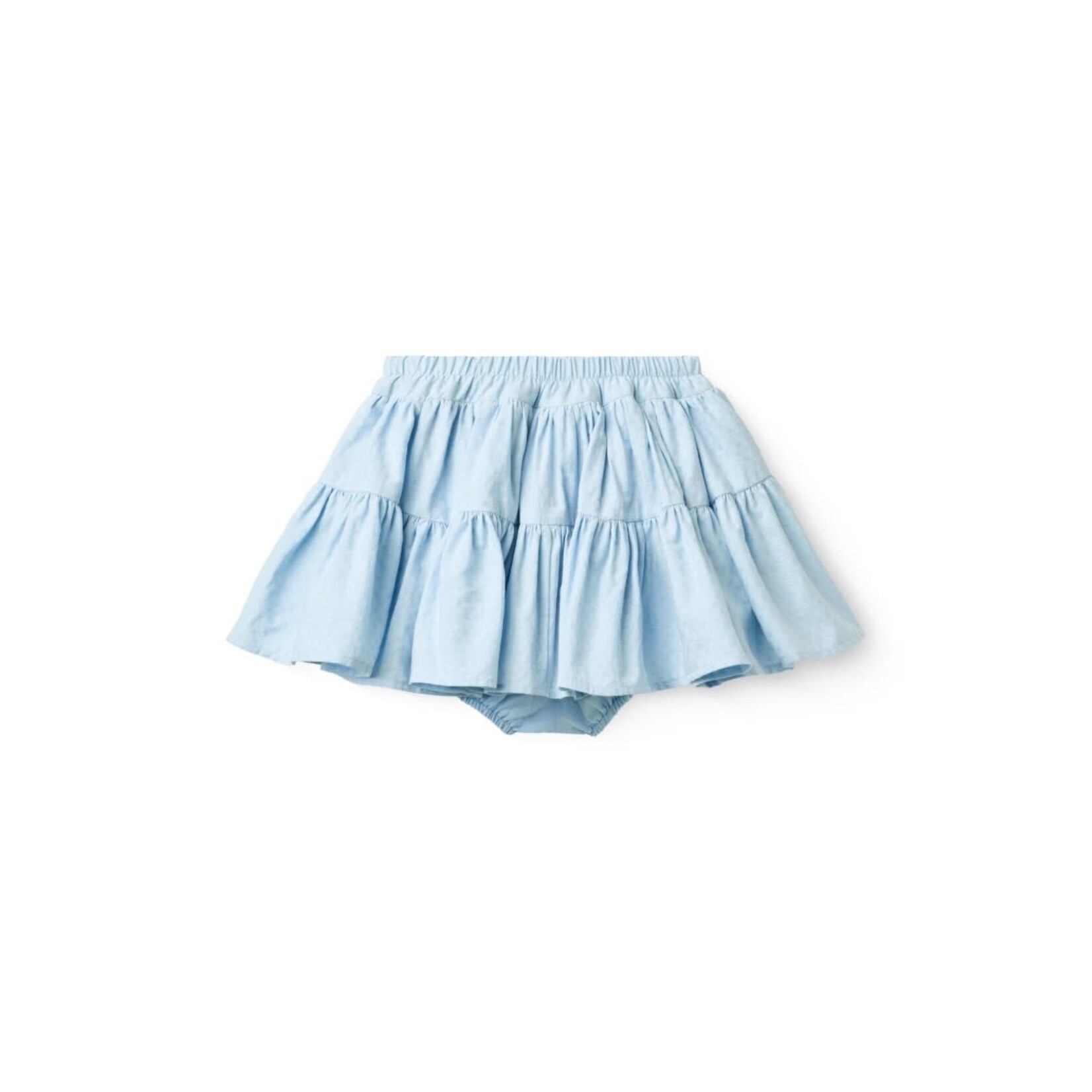 Copenhagen Colors Copenhagen Colors SKIRT W. TULLE LINING LT. BLUE 261-240-402