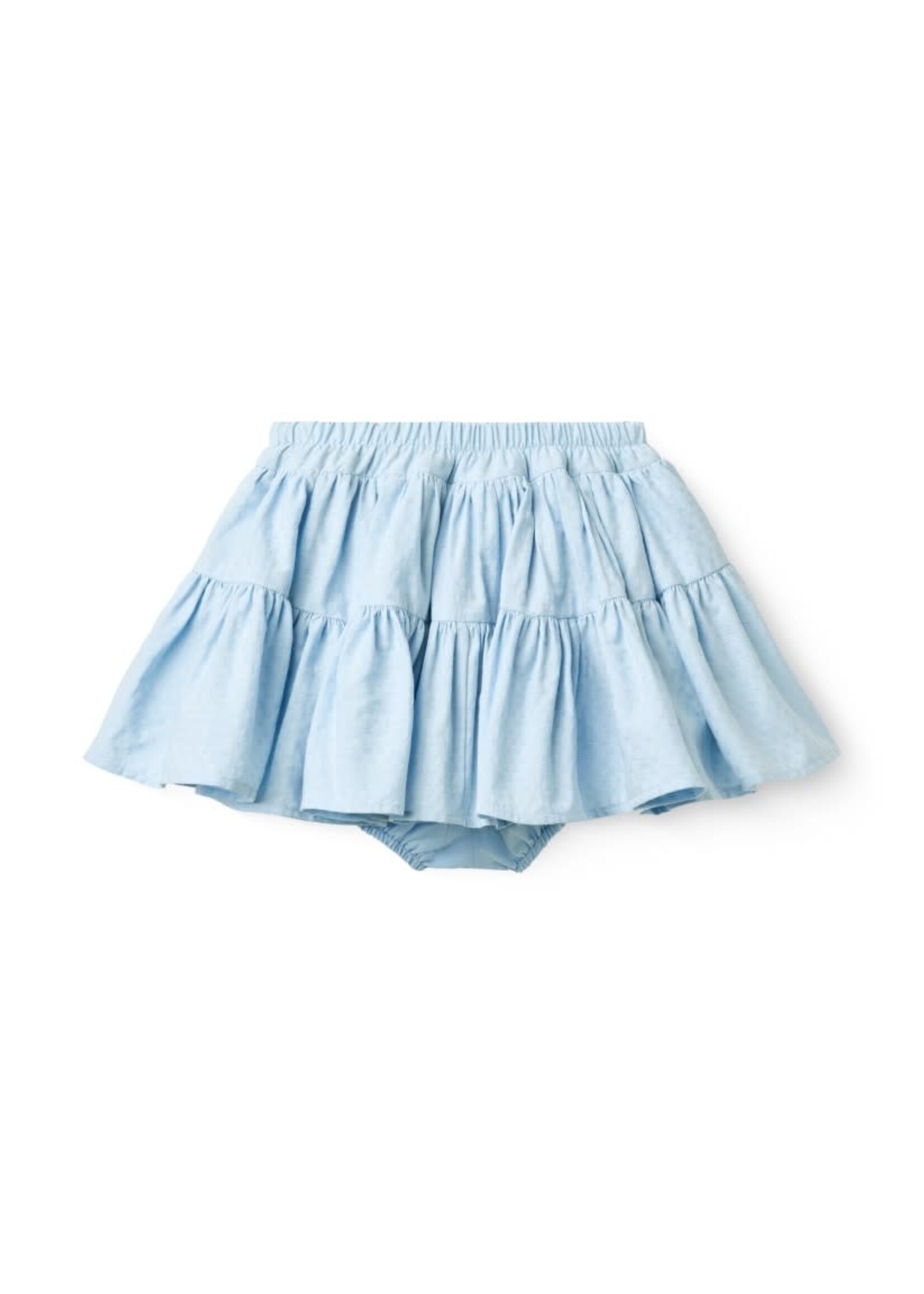 Copenhagen Colors Copenhagen Colors SKIRT W. TULLE LINING LT. BLUE 261-240-402