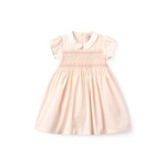 Copenhagen Colors Copenhagen Colors SMOCK DRESS W. EMB. DUSTY ROSE COMB. 261-240-500