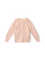 Copenhagen Colors Copenhagen Colors KNITTED POINTELLE CARDIGAN DUSTY ROSE COMB. 261-000-316