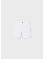 Mayoral Mayoral Basic twill chino shorts White - 24 00202