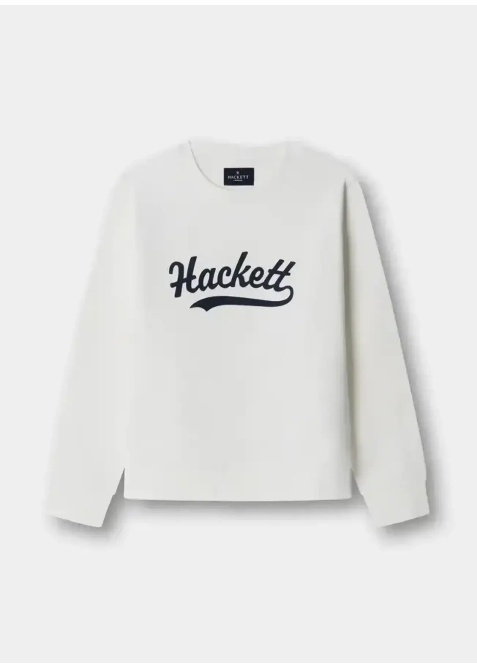Hackett HACKETT LOGO CREW sweater off white