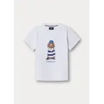 Hackett HACKETT LOGO CREW shirt withe