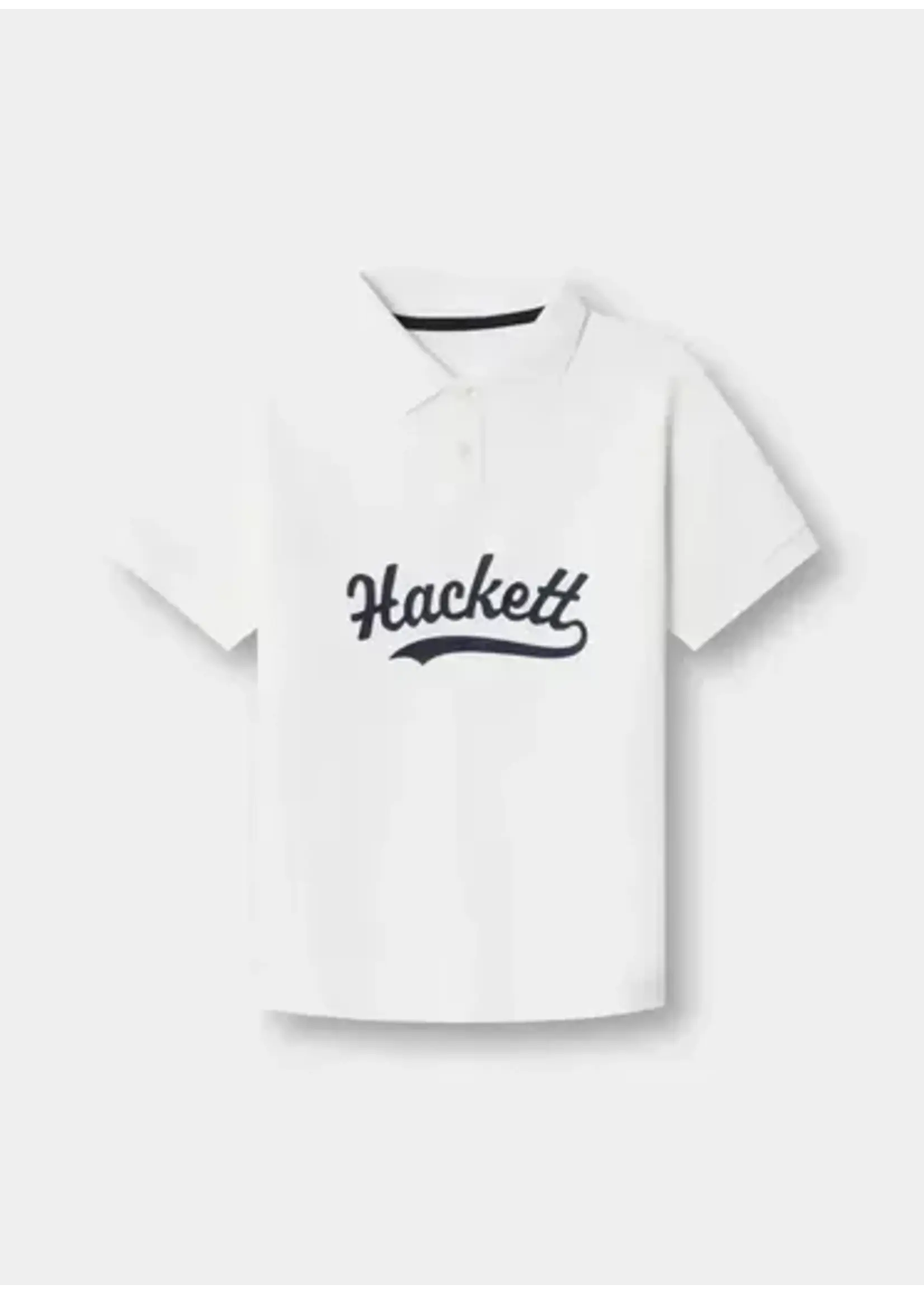 Hackett HACKETT LOGO POLO  white