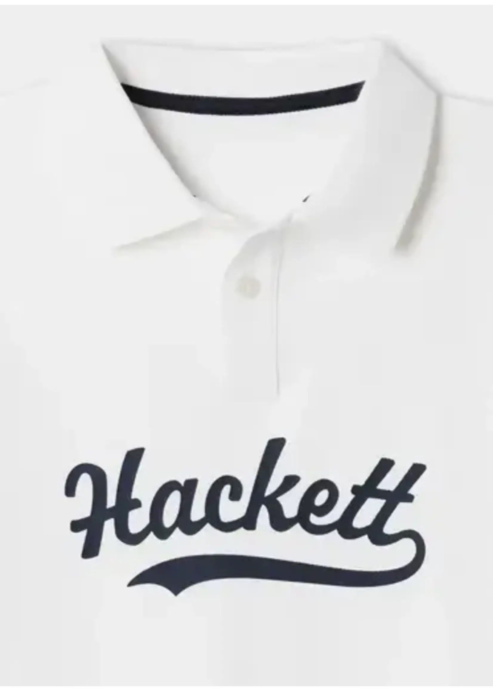 Hackett HACKETT LOGO POLO  white