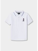 Hackett HACKETT LOGO POLO  DOG white