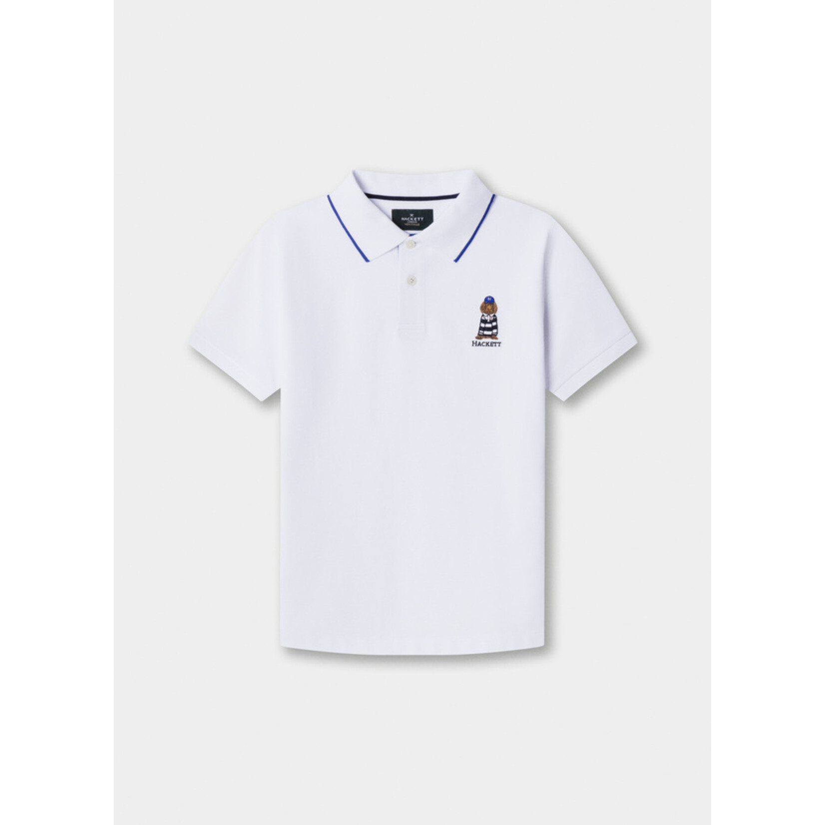 Hackett HACKETT LOGO POLO  DOG white