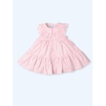 Mac Ilusion Mac Ilusion Vestido tejido algodon abierto delante LIMONATA SEERSUKER Fresa B