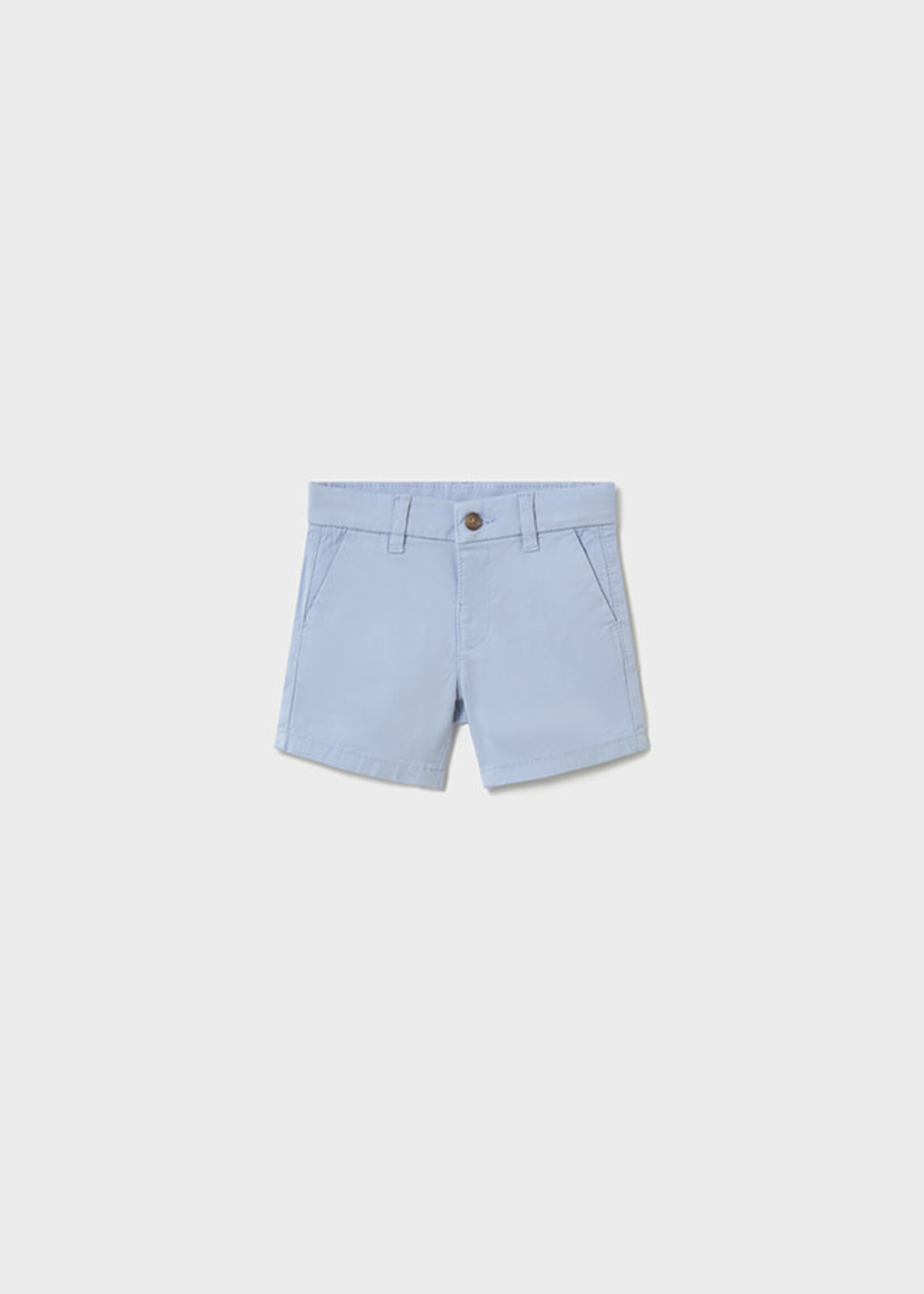 Mayoral Mayoral Basic chino twill shorts light blue - 25 00207