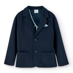 Boboli Boboli Knit blazer for boy navy 736343