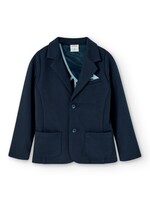 Boboli Boboli Knit blazer for boy navy 736343