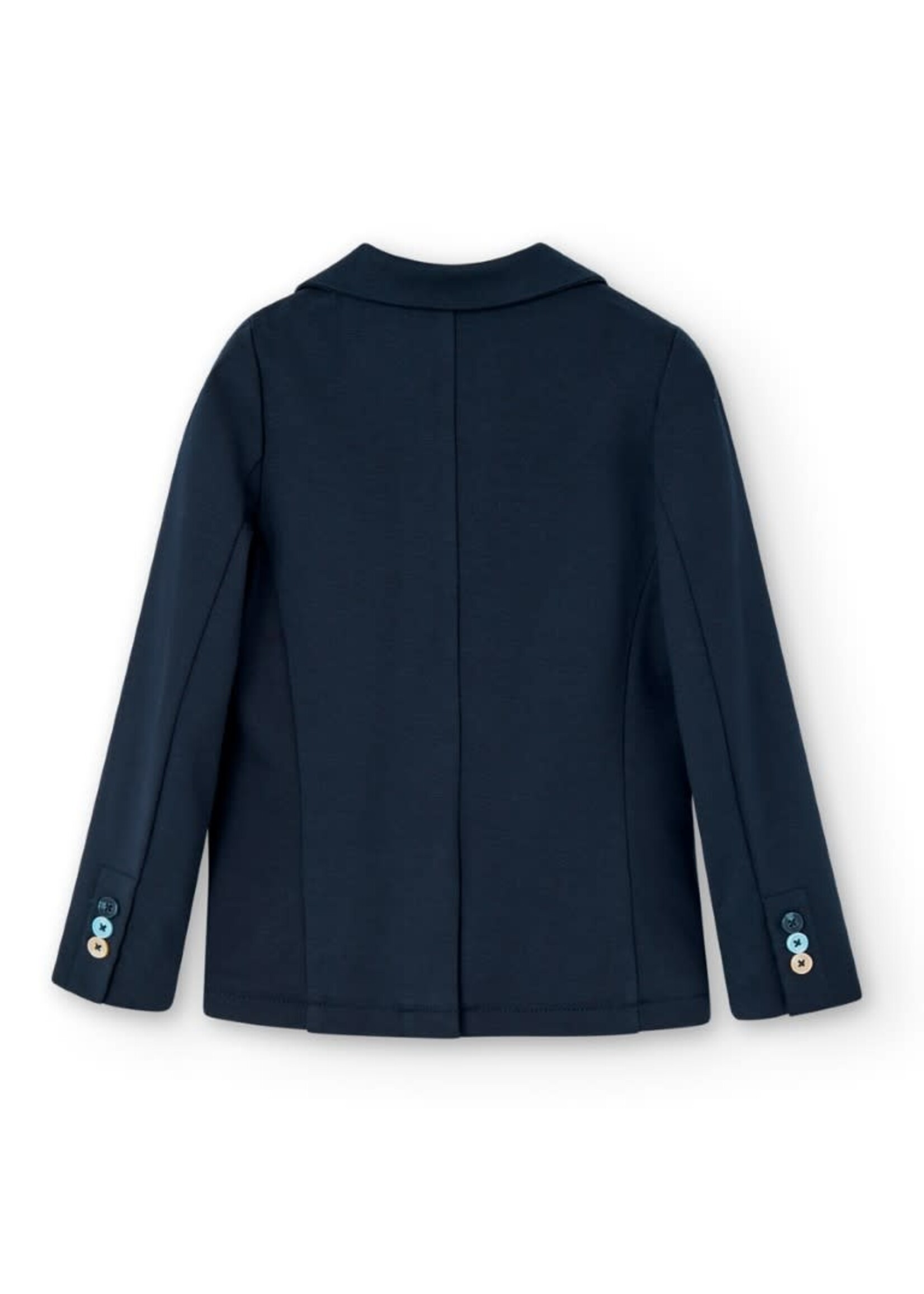 Boboli Boboli Knit blazer for boy navy 736343