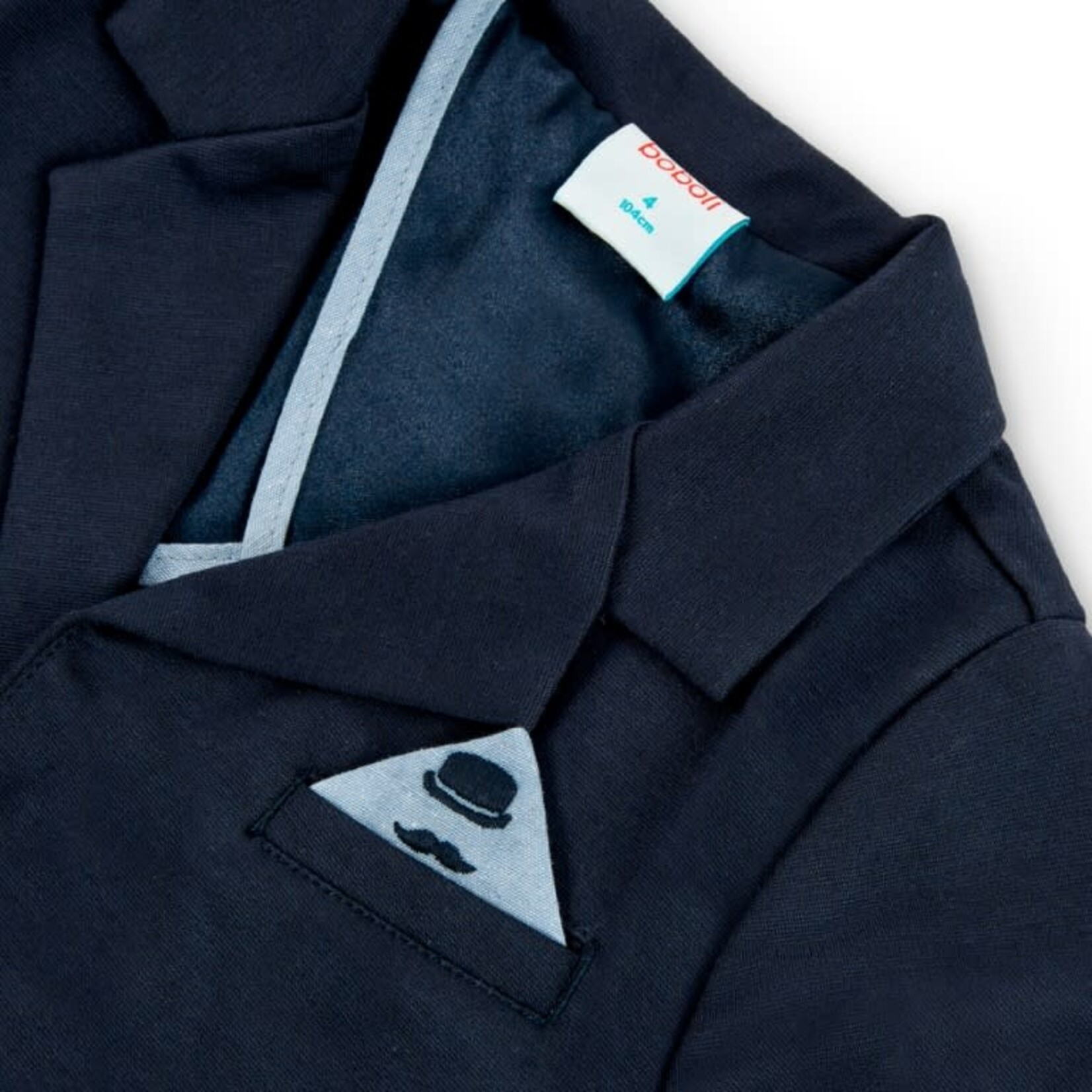 Boboli Boboli Knit blazer for boy navy 736343