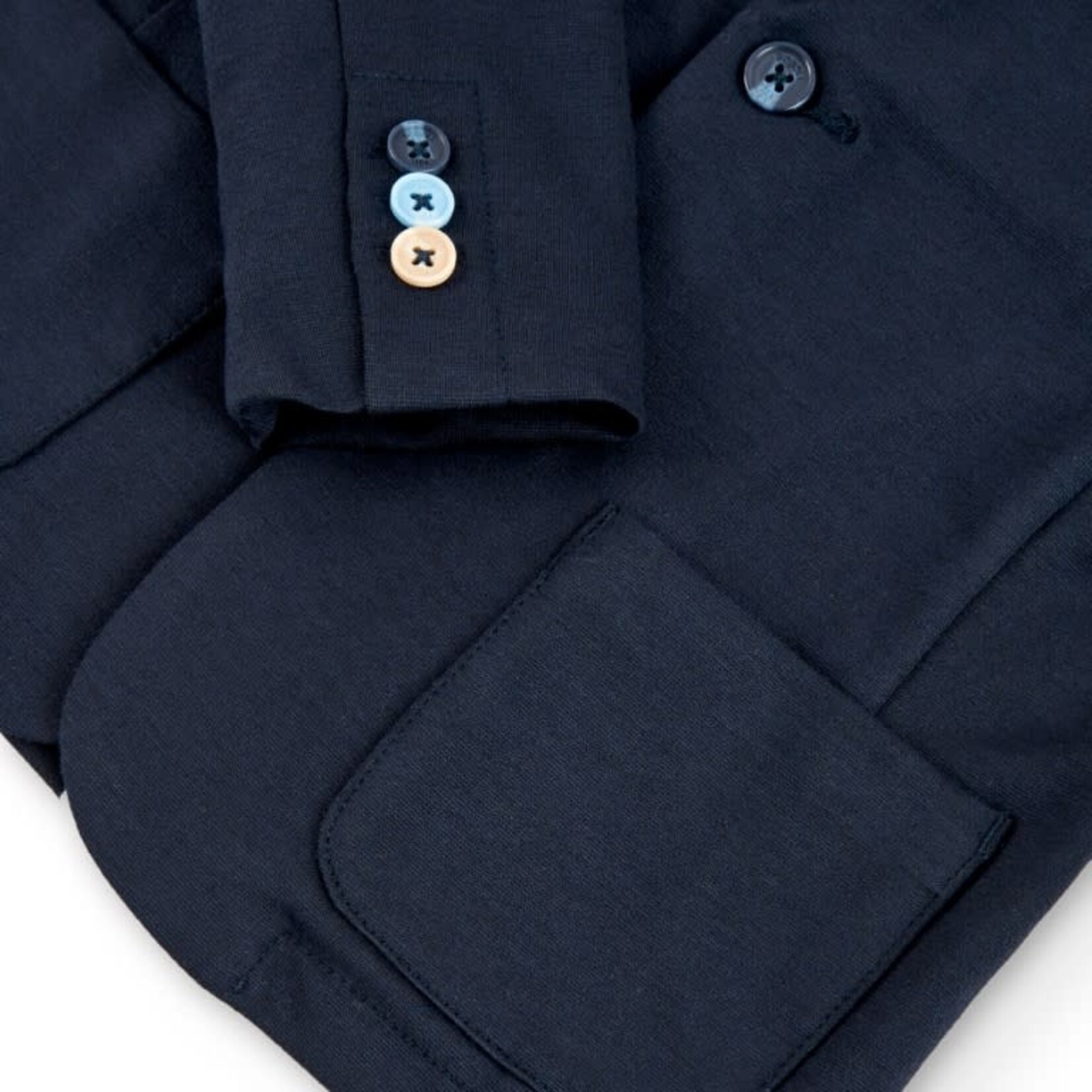 Boboli Boboli Knit blazer for boy navy 736343