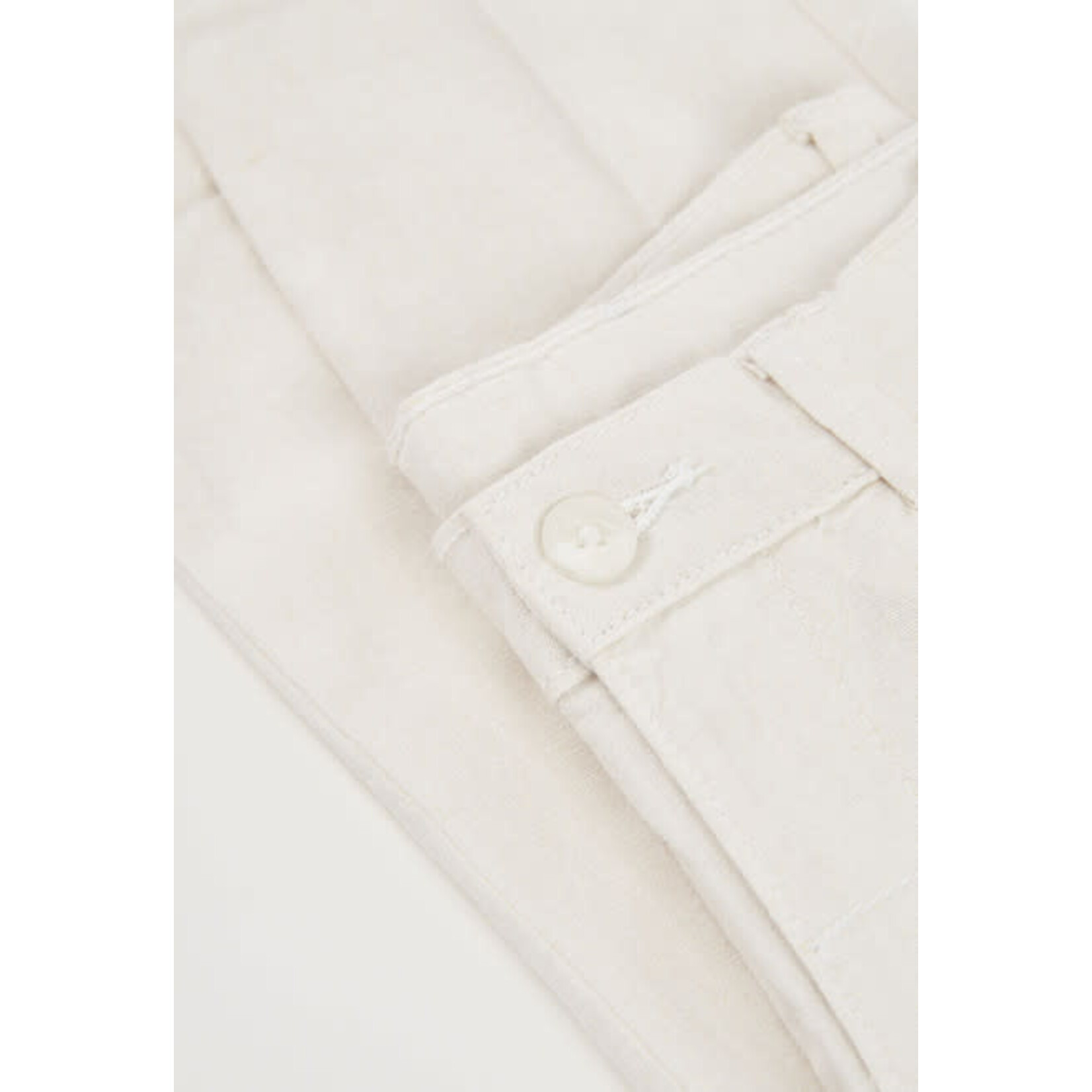 Boboli Boboli 863018  Linnen wit broek voor jongens