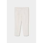 Boboli Boboli linen white trousers for baby
