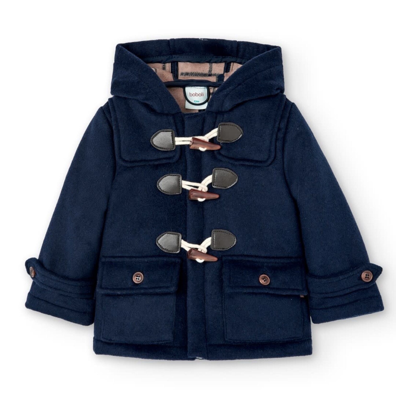 Boboli Boboli Cloth jacket for baby boy navy 717263B