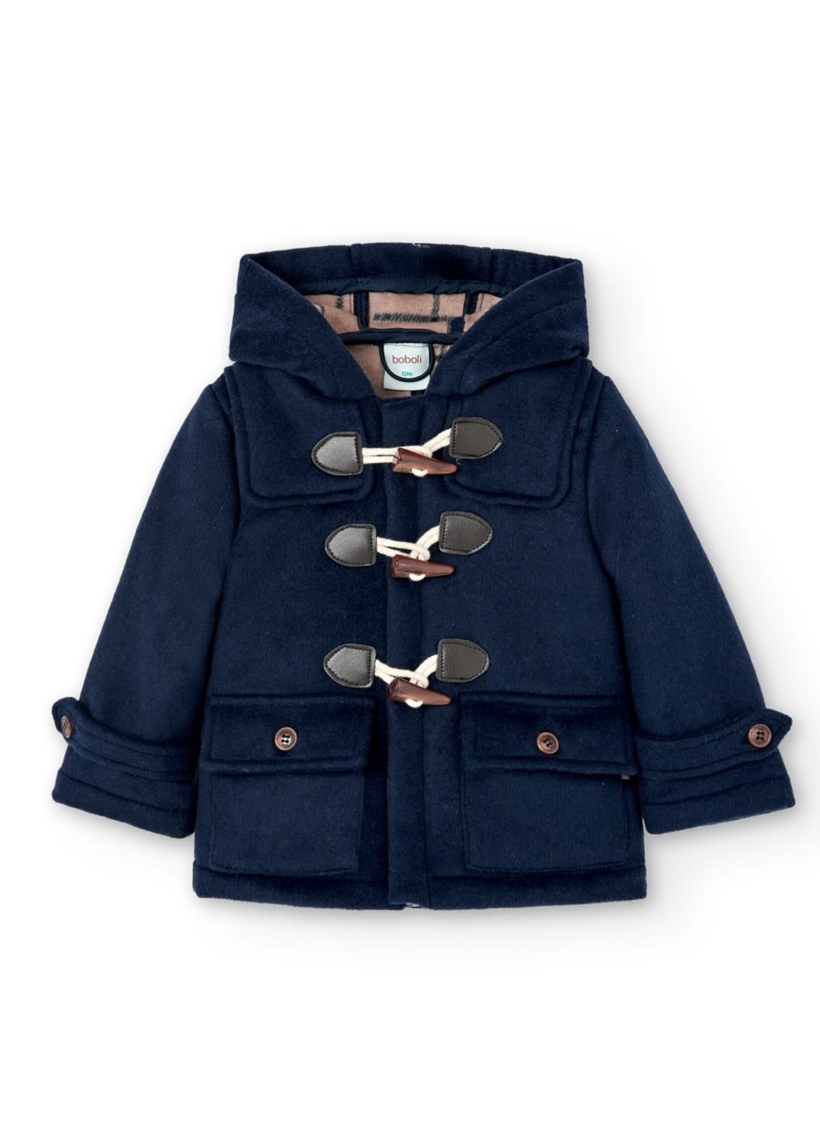 Boboli Boboli Cloth jacket for baby boy navy 717263B