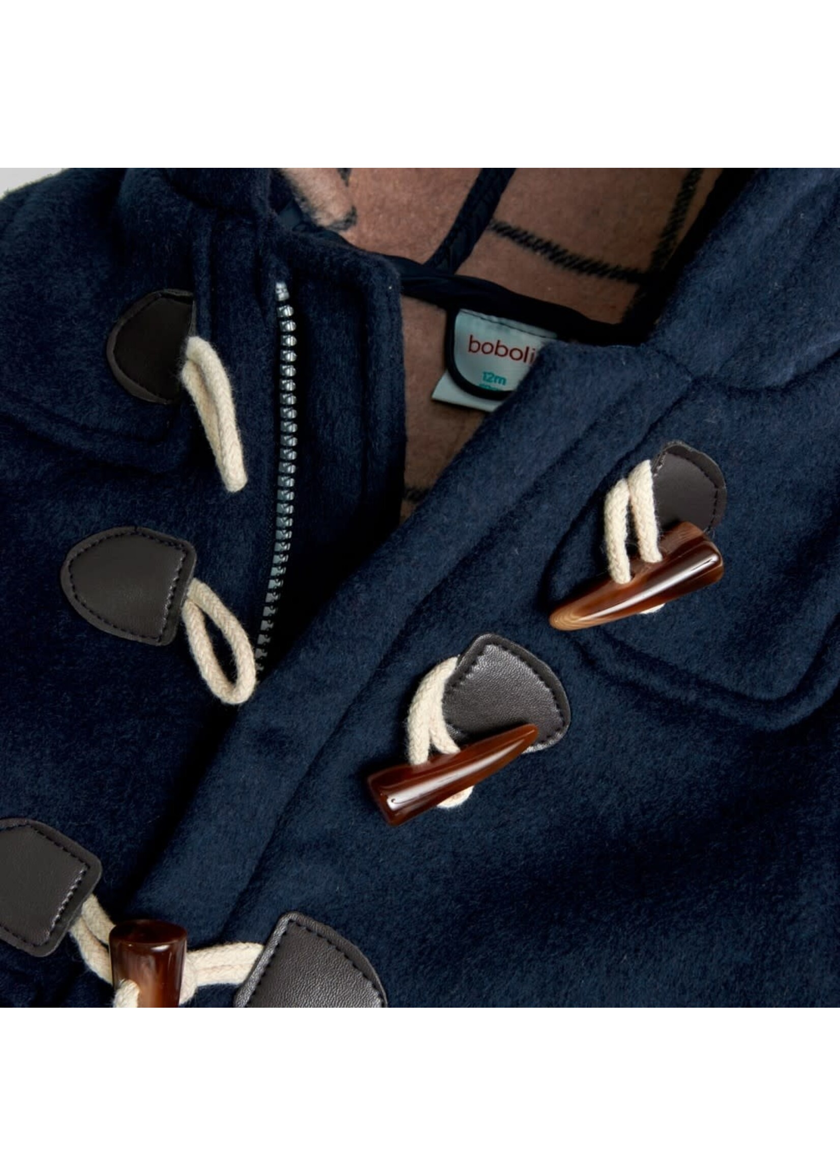 Boboli Boboli Cloth jacket for baby boy navy 717263B