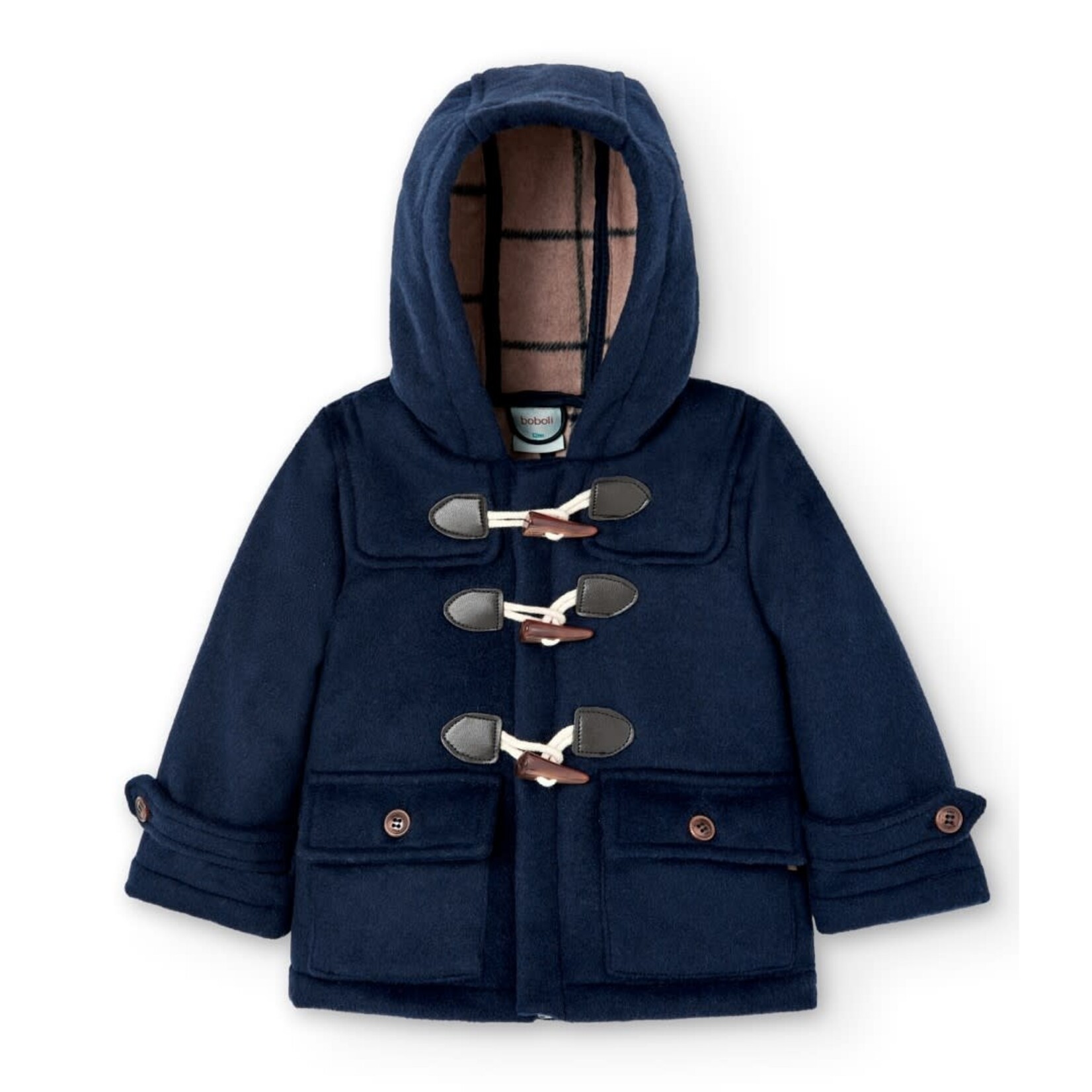 Boboli Boboli Cloth jacket for baby boy navy 717263B