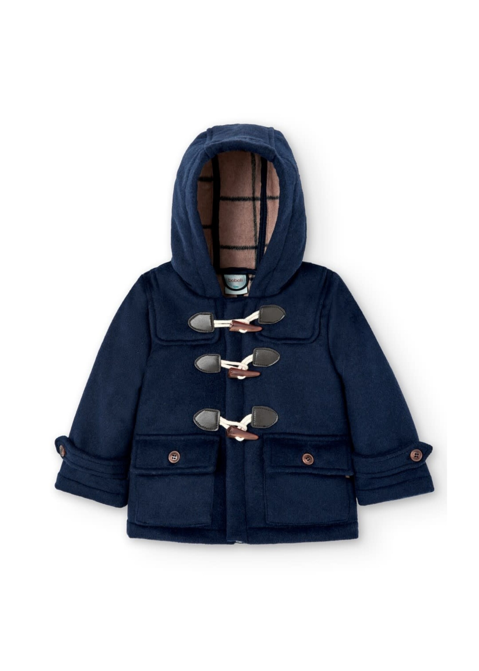 Boboli Boboli Cloth jacket for baby boy navy 717263B