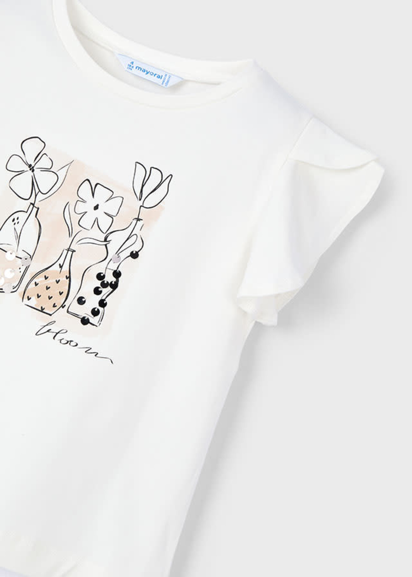 Mayoral Mayoral S/s t-shirt Natural - 25 03004