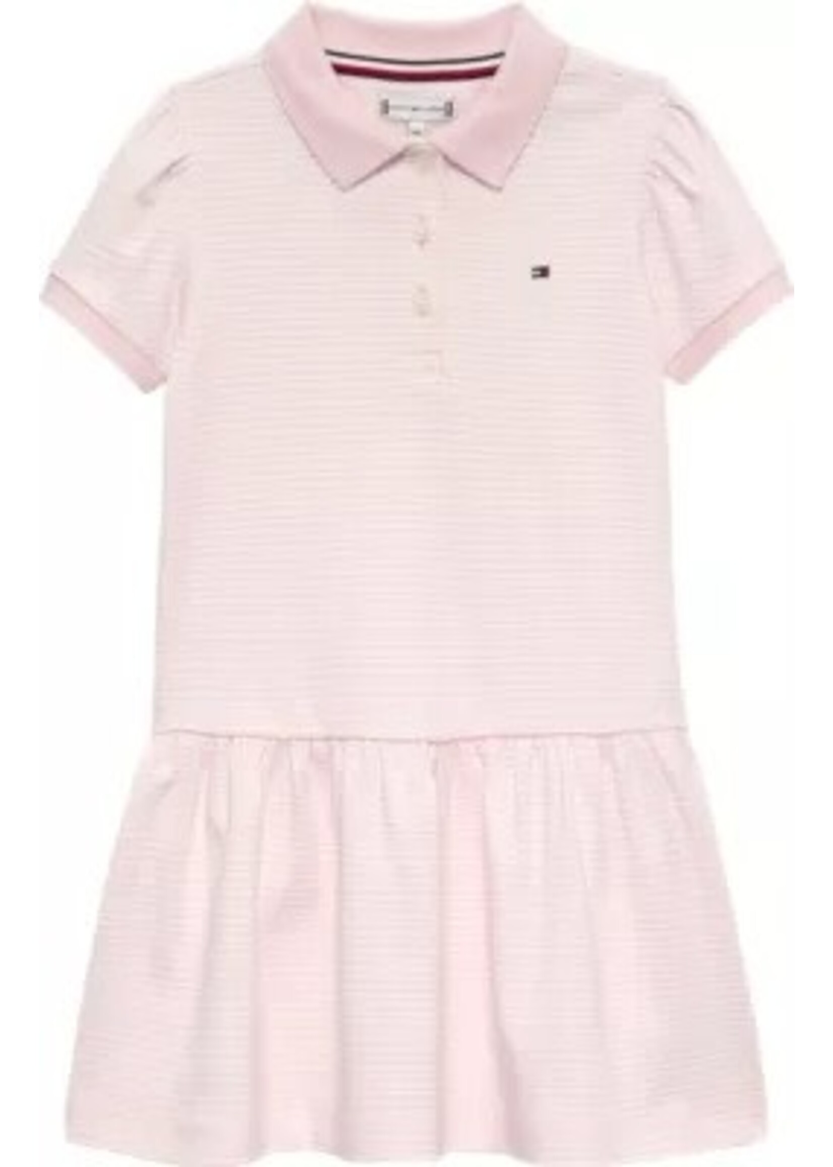 Tommy Hilfiger Tommy Hilfiger LG POLO DRESS SS KG0KG09171TN9 PEARLY PINK STRIPES