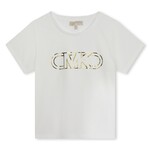 Michael Kors Michael Kors T-SHIRT KORTE MOUWEN R30005 GEBROKEN WIT