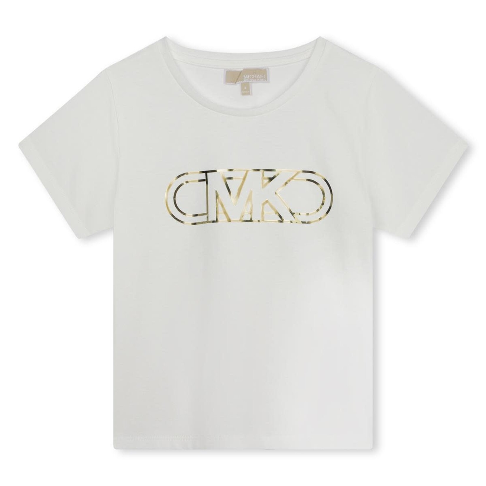 Michael Kors Michael Kors T-SHIRT KORTE MOUWEN R30005 GEBROKEN WIT