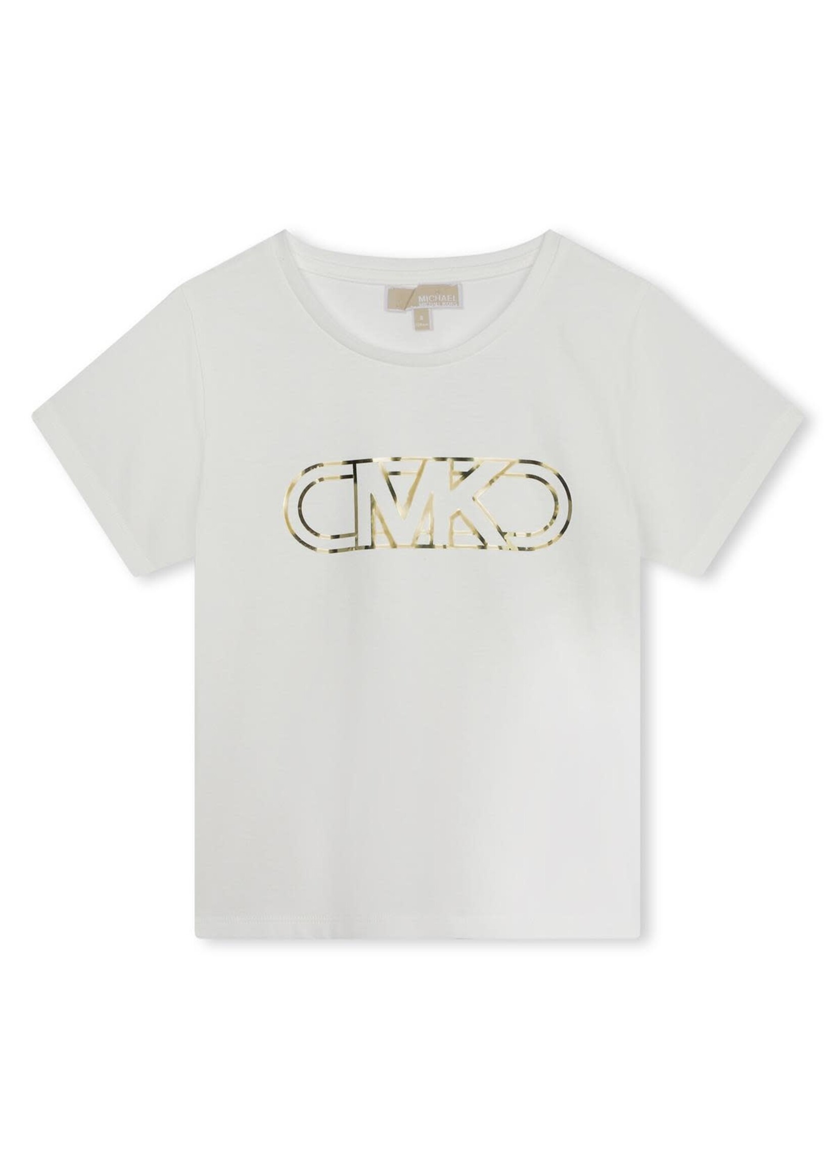 Michael Kors Michael Kors T-SHIRT KORTE MOUWEN R30005 GEBROKEN WIT