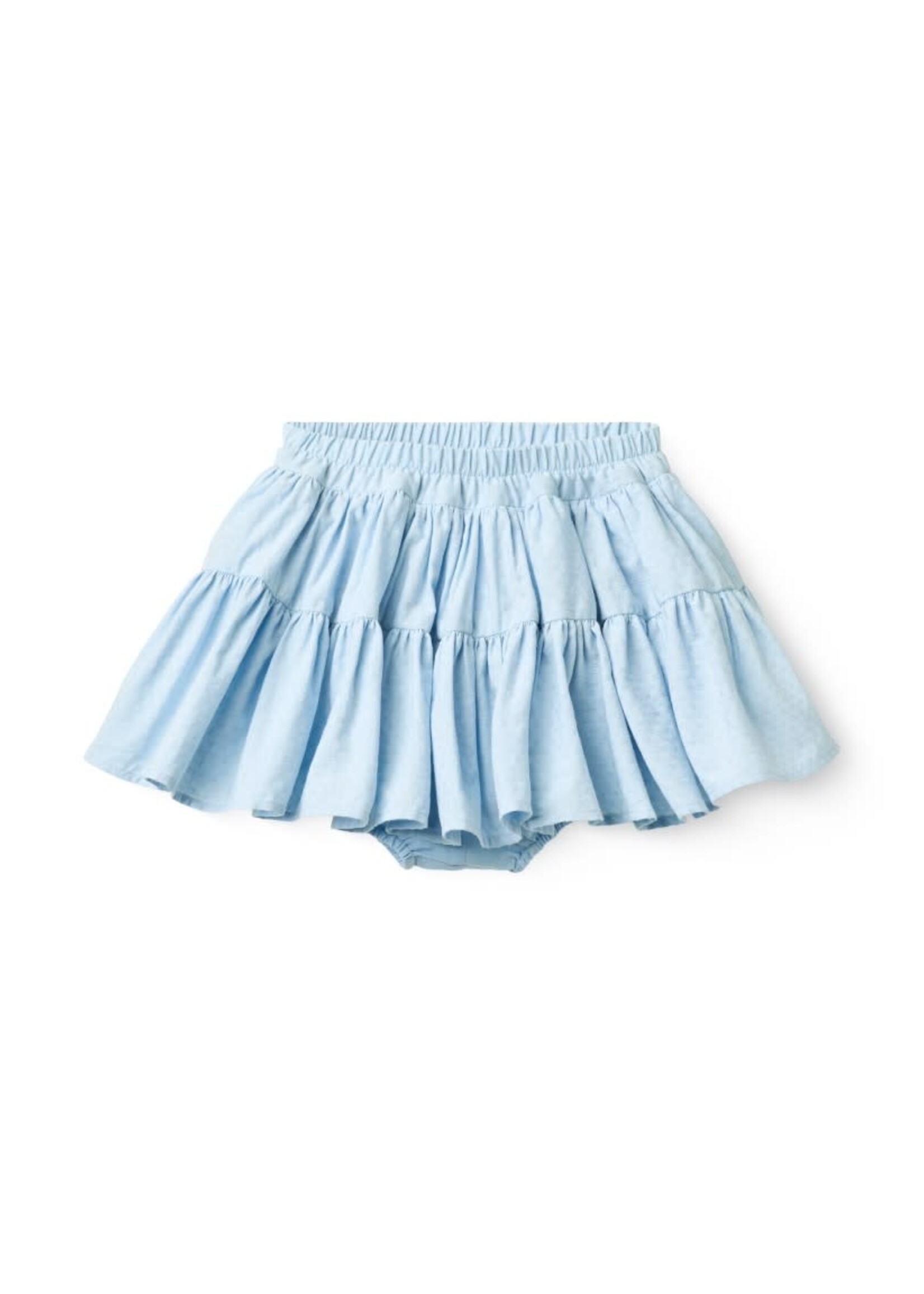 Copenhagen Colors Copenhagen Colors SKIRT W. TULLE LINING LT. BLUE 261-240-402
