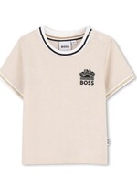 Boss Boss T-SHIRT KORTE MOUWEN J52888 BEIGE-B