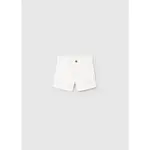 Mayoral Mayoral Basic twill chino shorts White - 26 00202