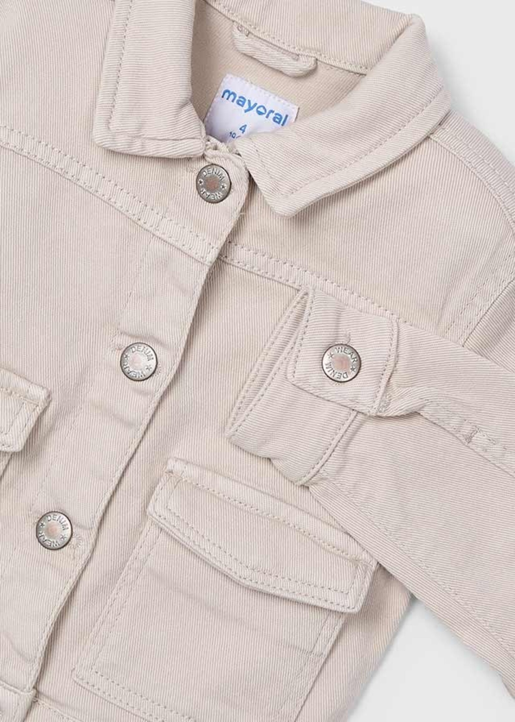 Mayoral Mayoral Twill jacket Sand - 25 03407