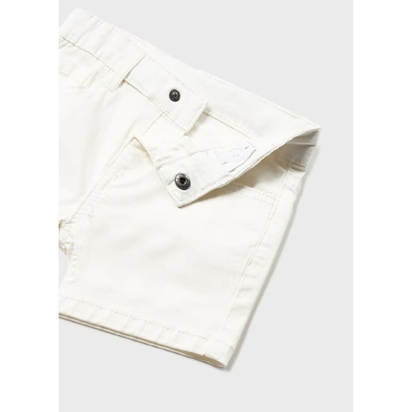 Mayoral Mayoral Basic 5 pockets twill shorts Cream - 23 00206
