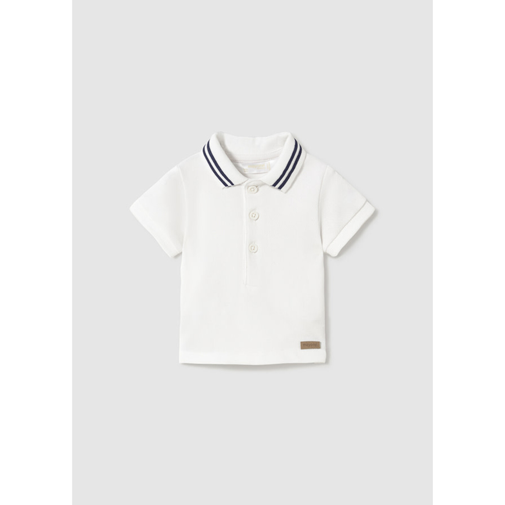 Mayoral Mayoral Basic s/s polo White - 25 00190