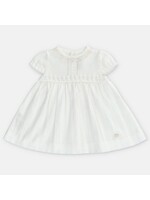 Martin Aranda Martin Aranda DRESS KNIT & WOVEN GIRL REGINA Blanco roto - 047-30300