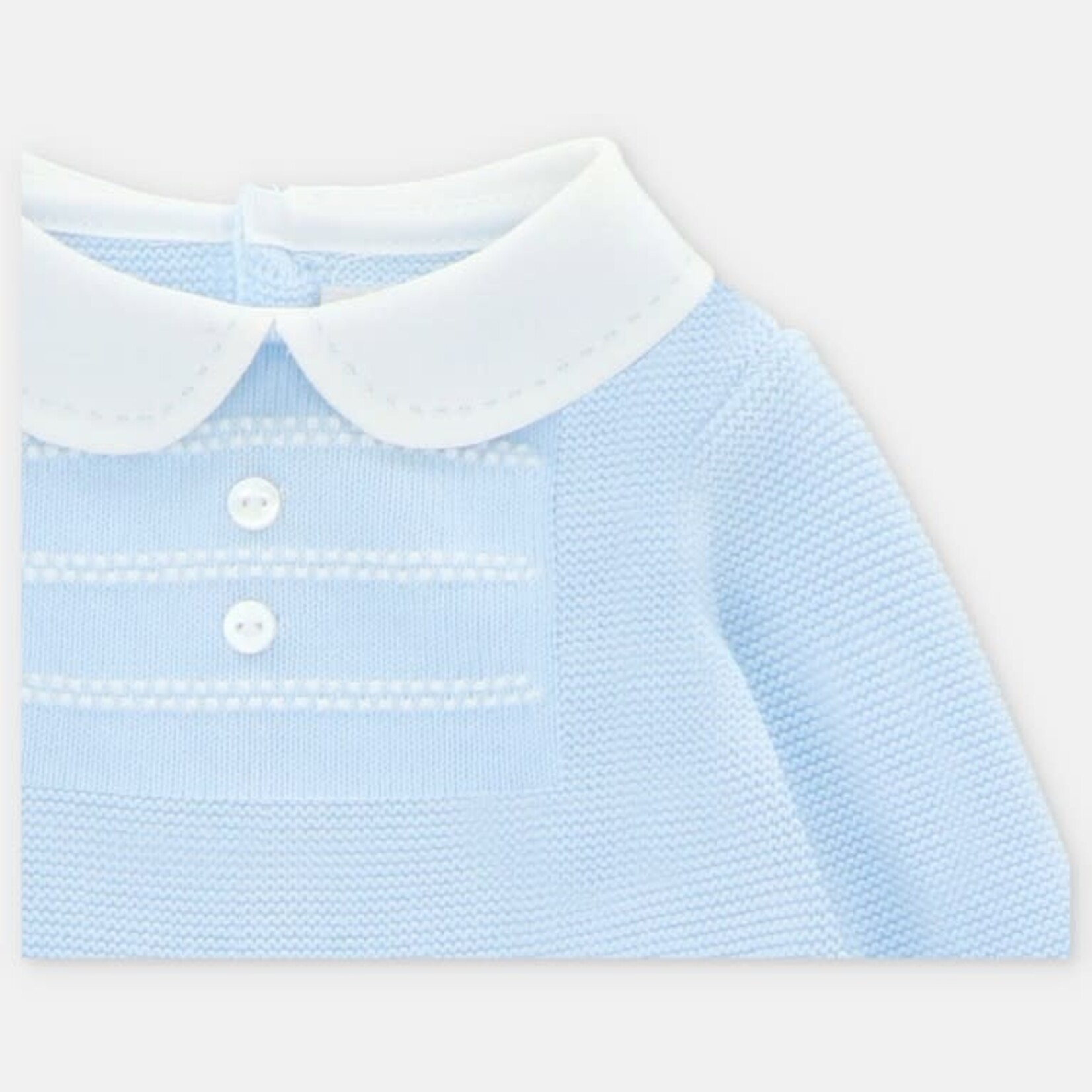 Martin Aranda Martin Aranda SET SWEATER & LEGGINGS KNIT BOY MONTREAL Blanco roto - 004-10302