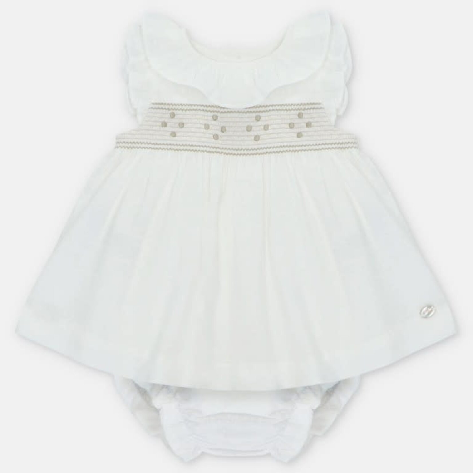 Martin Aranda Martin Aranda SET DRESS & NAPPY COVER WOVEN GIRL QUEBEC Arena - 046-20301