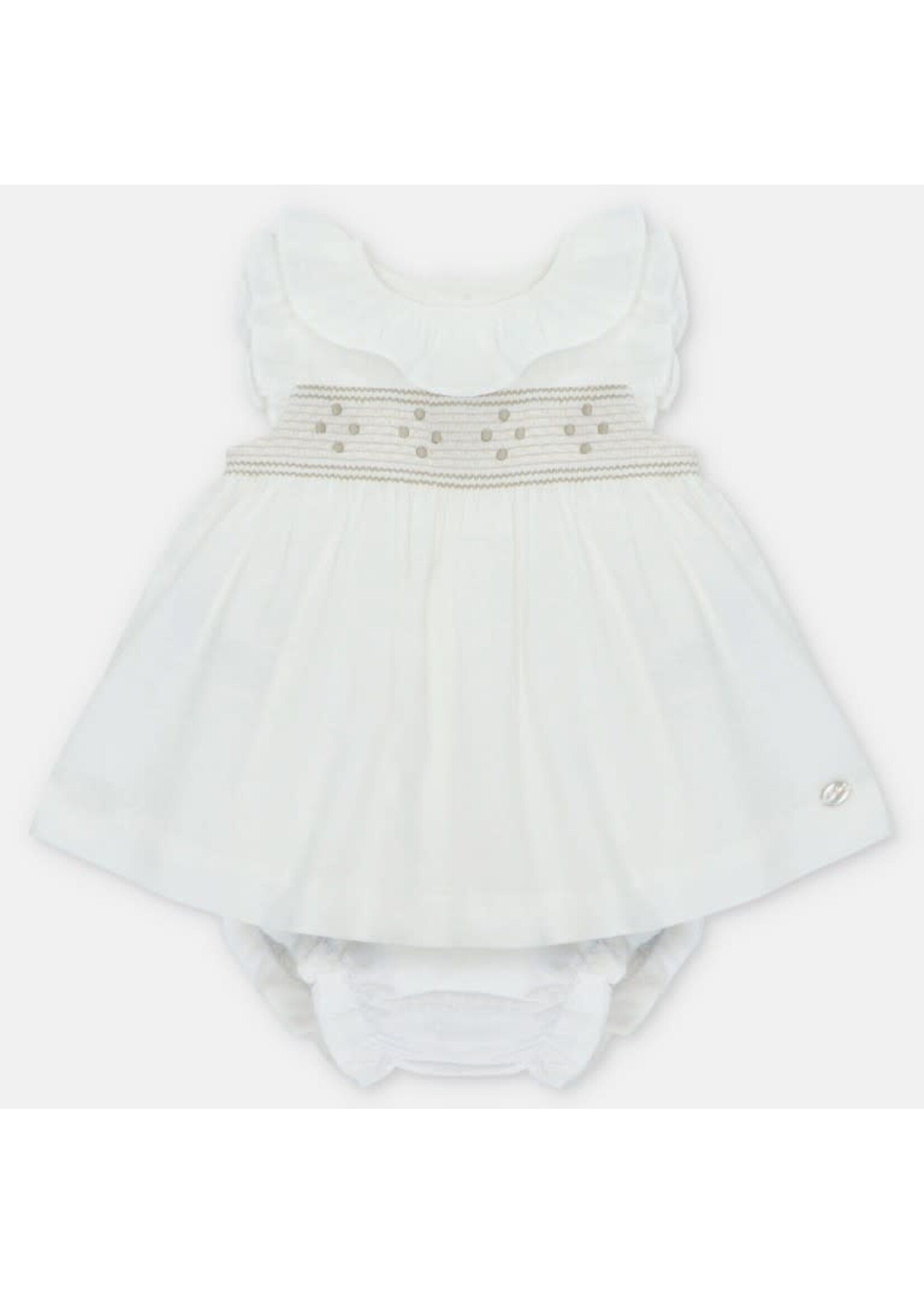 Martin Aranda Martin Aranda SET DRESS & NAPPY COVER WOVEN GIRL QUEBEC Arena - 046-20301