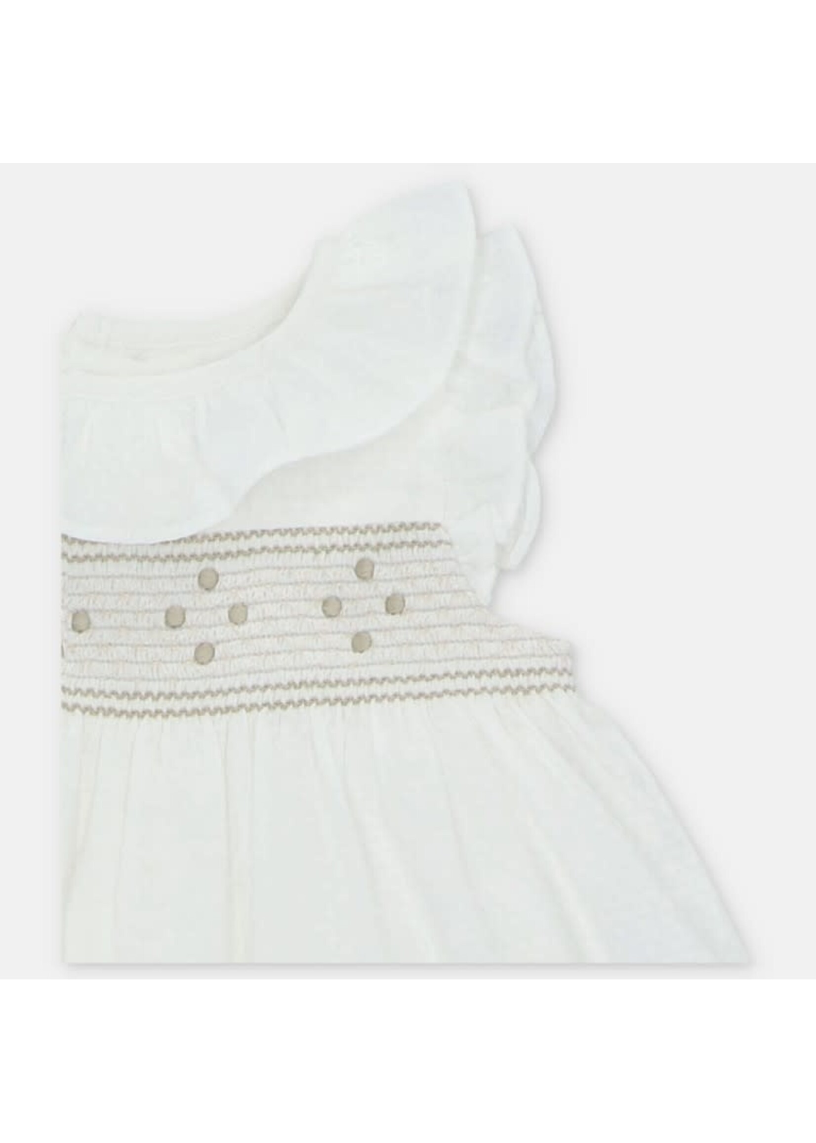 Martin Aranda Martin Aranda SET DRESS & NAPPY COVER WOVEN GIRL QUEBEC Arena - 046-20301